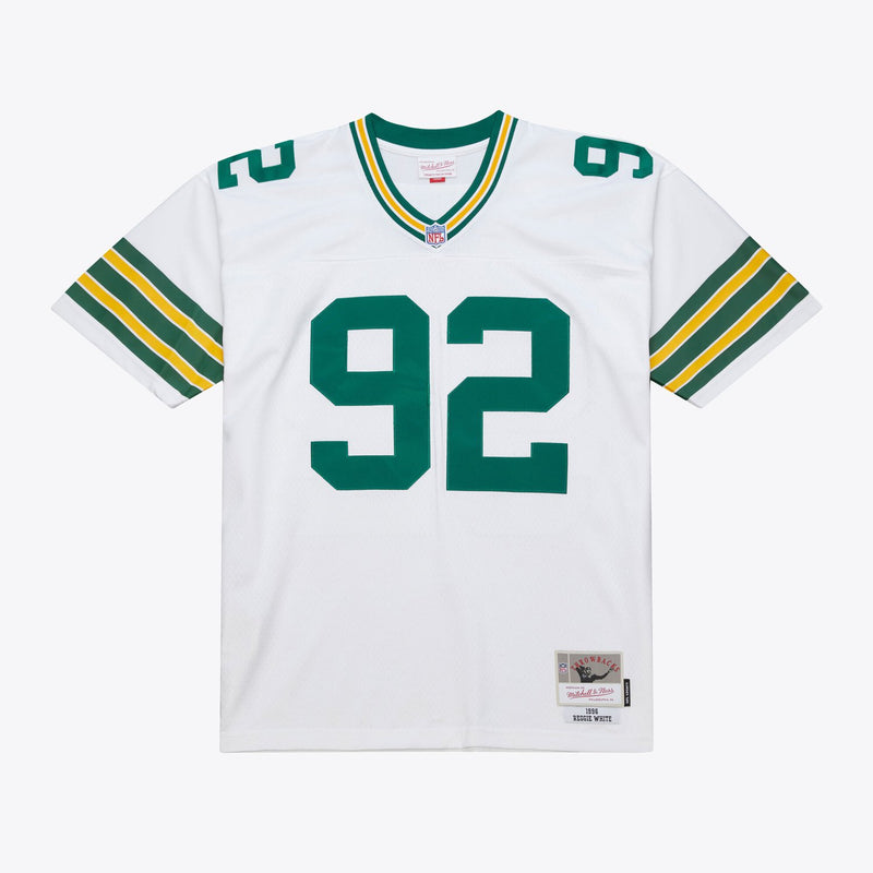Mitchell & Ness Reggie White Green Bay Packers 1996 White Legacy Jersey