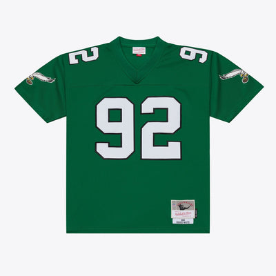 Mitchell & Ness Reggie White Philadelphia Eagles 1990 Kelly Green Legacy Player Jersey