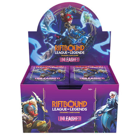 2026 Riftbound: League of Legends Unleashed Booster Display