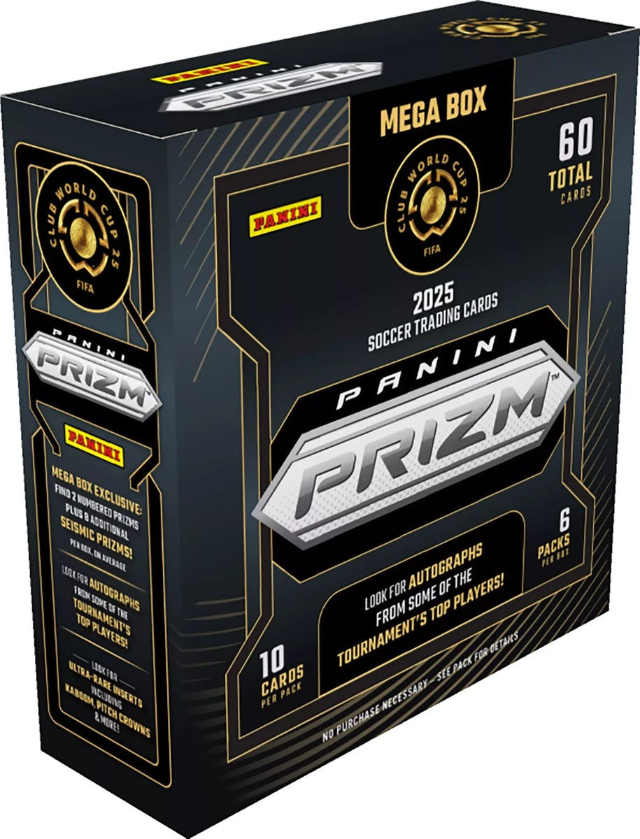 2025 Panini Prizm FIFA World Cup Soccer Mega Box