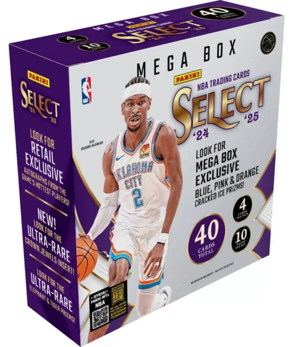 2024-25 Panini Select Basketball Mega Box