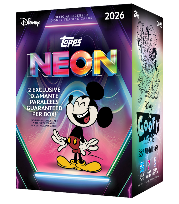 2026 Topps Disney Neon Blaster Box