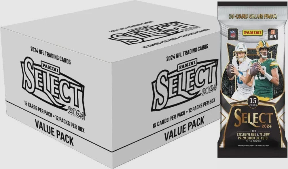 2024 Panini Select Football Fat Pack Display Box