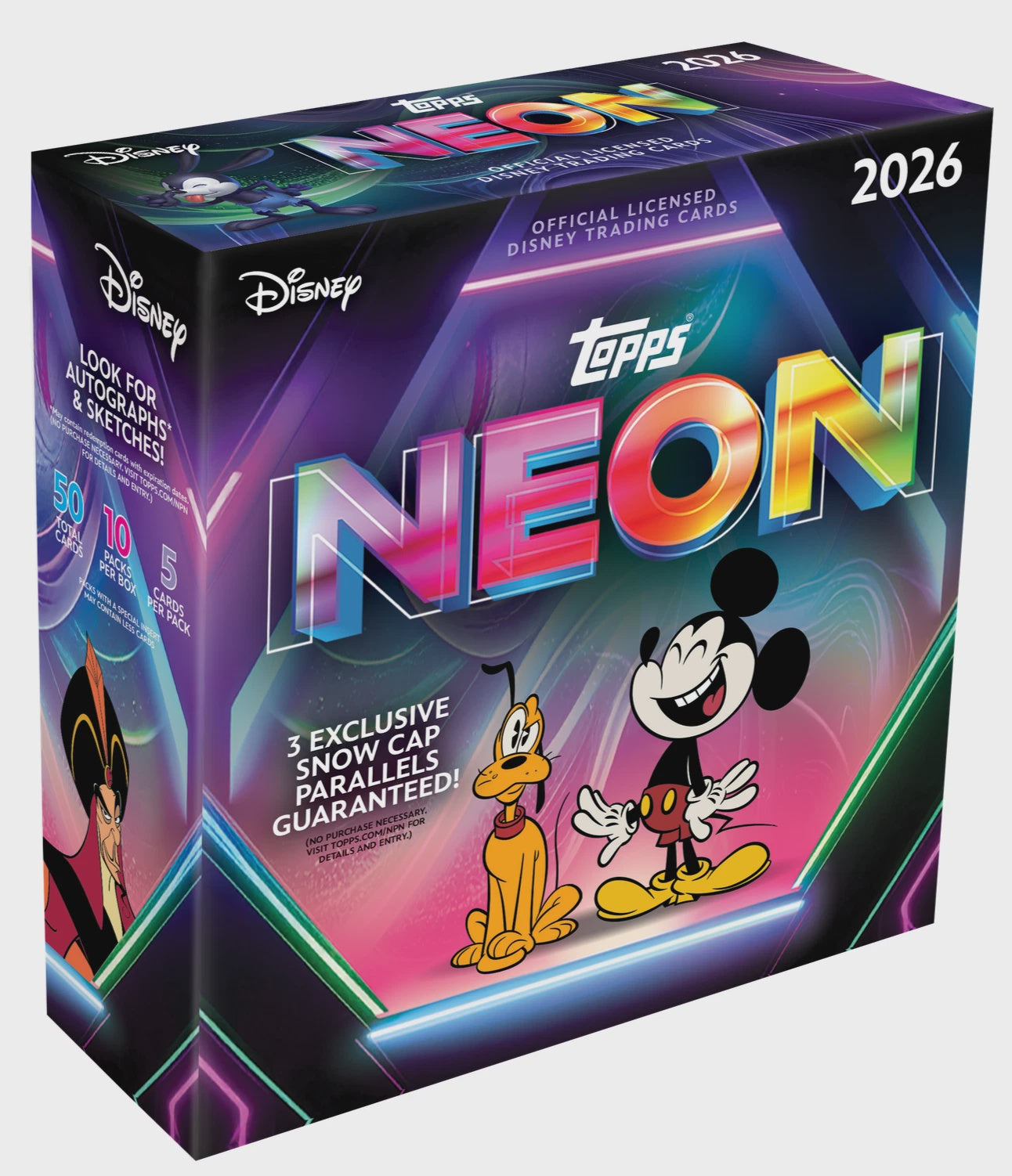 2026 Topps Disney Neon Mega Box