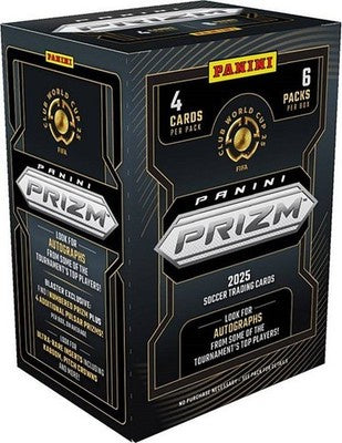 2025 Panini Prizm FIFA Club World Cup Soccer Blaster Box