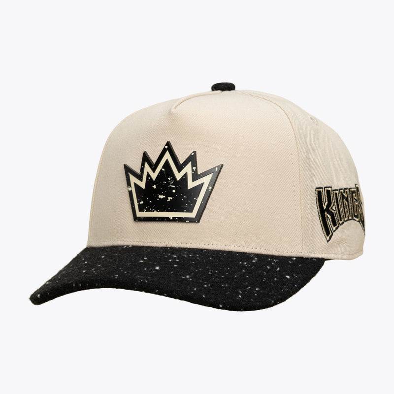 Mitchell & Ness Sacramento Kings Hardwood Classics Cookies & Cream Pro Pinch Snapback Hat