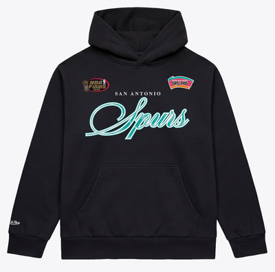Mitchell & Ness San Antonio Spurs Black Legacy Made Hoodie