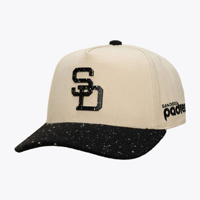 Mitchell & Ness San Diego Padres Cooperstown Cookies & Cream Pro Pinch Snapback Hat