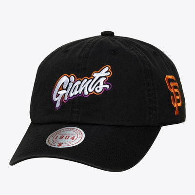 Mitchell & Ness San Francisco Giants Black City Connect 1904 Dad Adjustable Hat