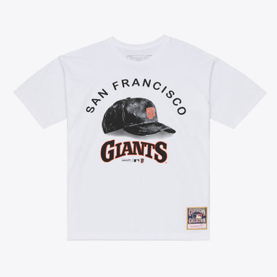 Mitchell & Ness San Francisco Giants White Cutter Classic T-Shirt