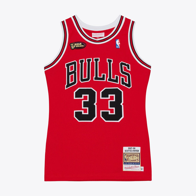 Mitchell & Ness Scottie Pippen Chicago Bulls 1997-98 Red Authentic Jersey