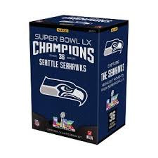 2025 Panini Superbowl LX Seahawks Championship Blaster Box