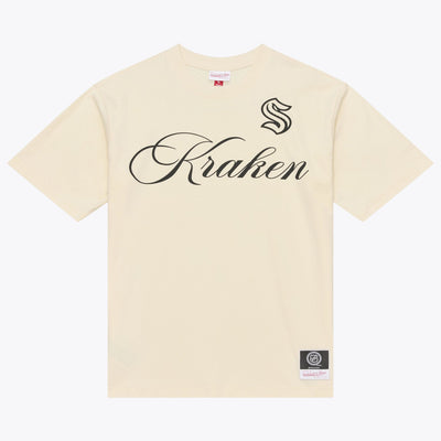 Mitchell & Ness Seattle Kraken Cookies & Cream T-Shirt
