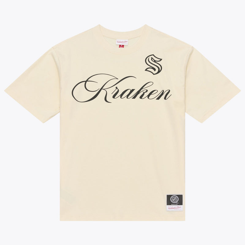 Mitchell & Ness Seattle Kraken Cookies & Cream T-Shirt
