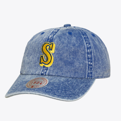 Mitchell & Ness Seattle Mariners Royal Cooperstown Legendary 1904 Dad Adjustable Hat