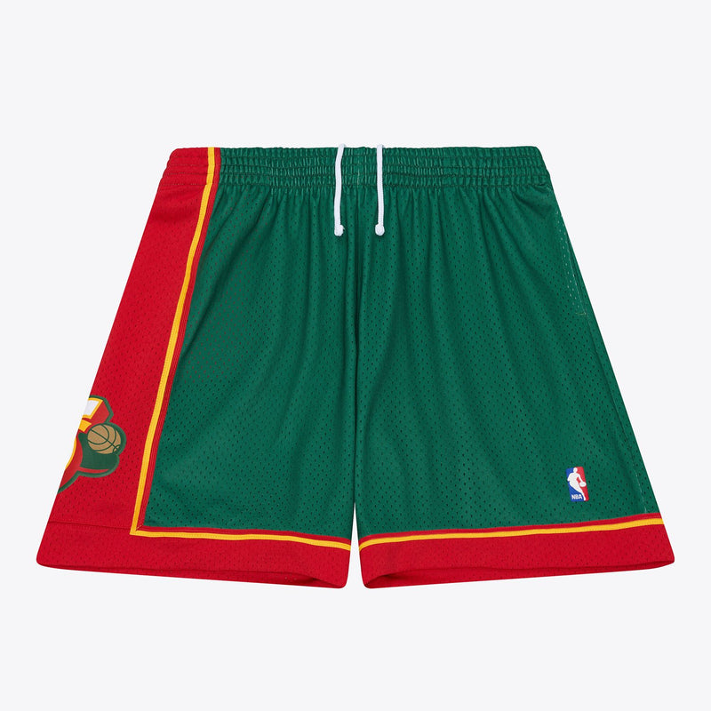 Mitchell & Ness Seattle SuperSonics Green 1995-96 Swingman Shorts