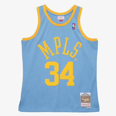 Mitchell & Ness Shaquille O'Neal Los Angeles Lakers 2001-02 Powder Blue Swingman Player Jersey
