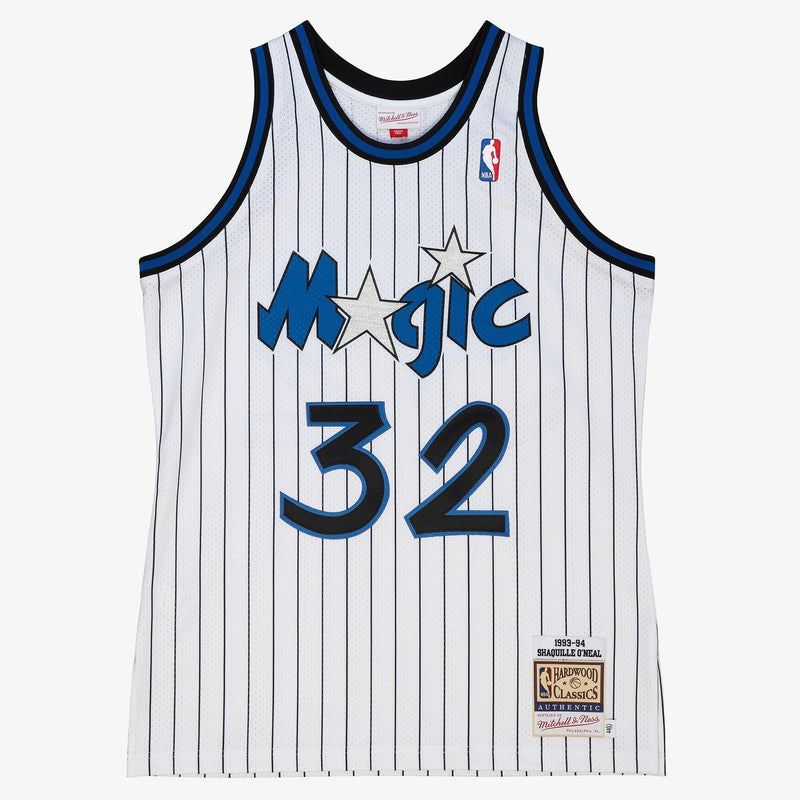 Mitchell & Ness Shaquille O'Neal Orlando Magic 1993-94 White Authentic Jersey