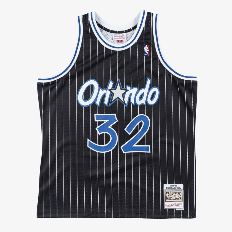 Mitchell & Ness Shaquille O'Neal Orlando Magic 1994-95 Black Swingman Player Jersey