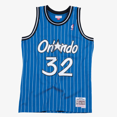 Mitchell & Ness Shaquille O'Neal Orlando Magic 1994-95 Blue Swingman Player Jersey