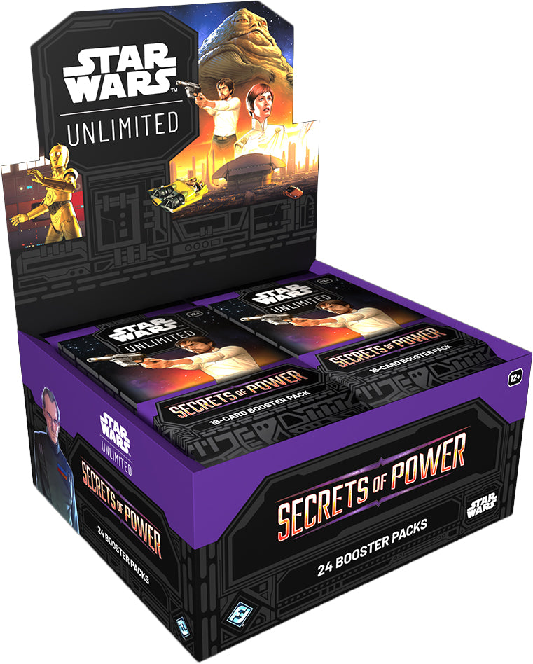 Star Wars Unlimited Secrets of Power Booster Display