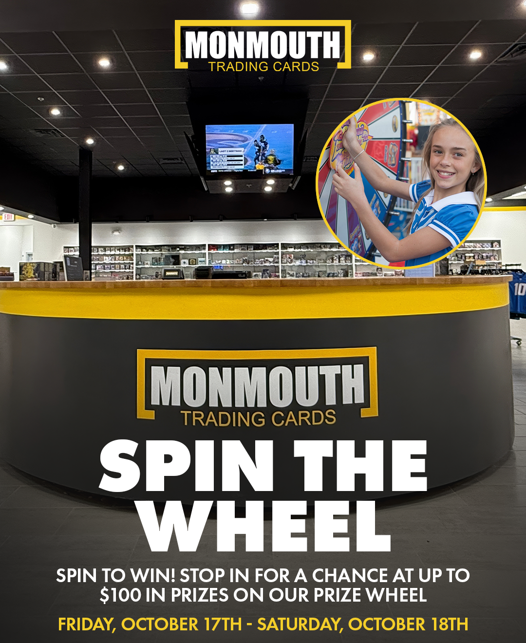 Monmouth Cards Stamford, CT Grand Opening Weekend RSVP