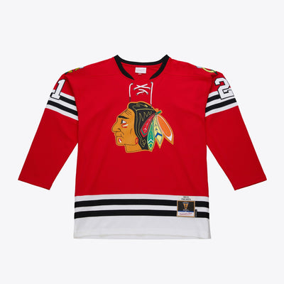 Mitchell & Ness Stan Mikita Chicago Blackhawks 1960-61 Red Power Play Player Jersey