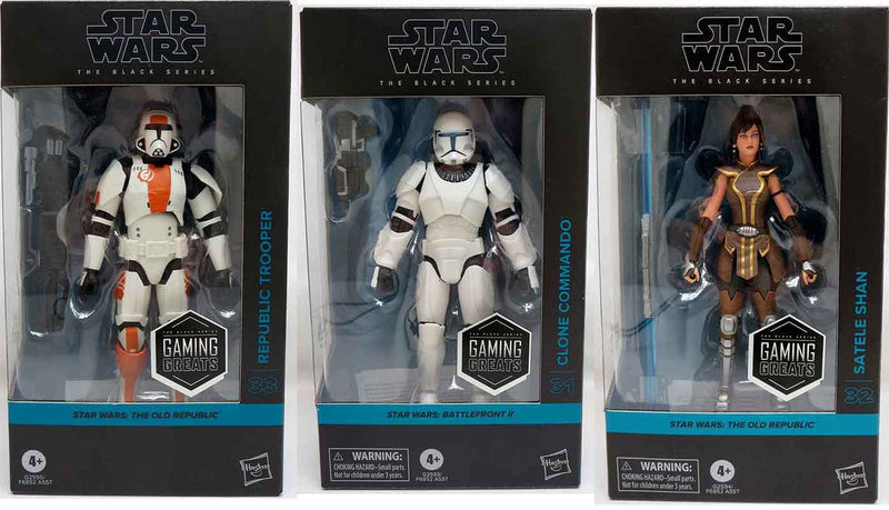 Hasbro Star Wars The Black Series 6-Inch Action Figures Wave 3B (Set of 3)