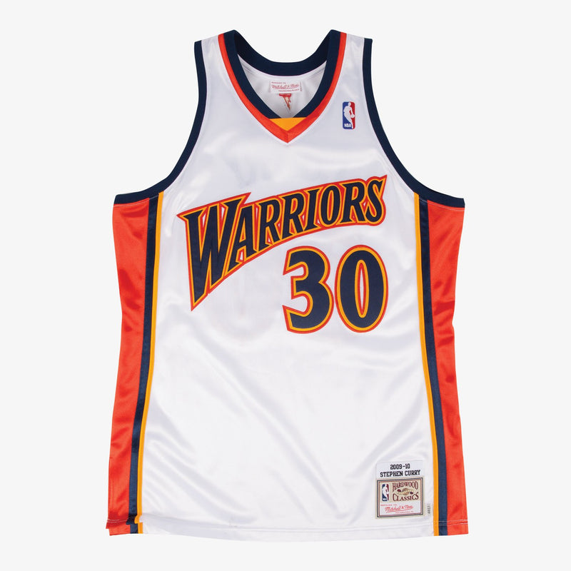 Mitchell & Ness Stephen Curry Golden State Warriors 2009-10 White Authentic Player Jersey