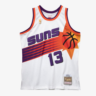 Mitchell & Ness Steve Nash Phoenix Suns 1996-97 White Swingman Player Jersey