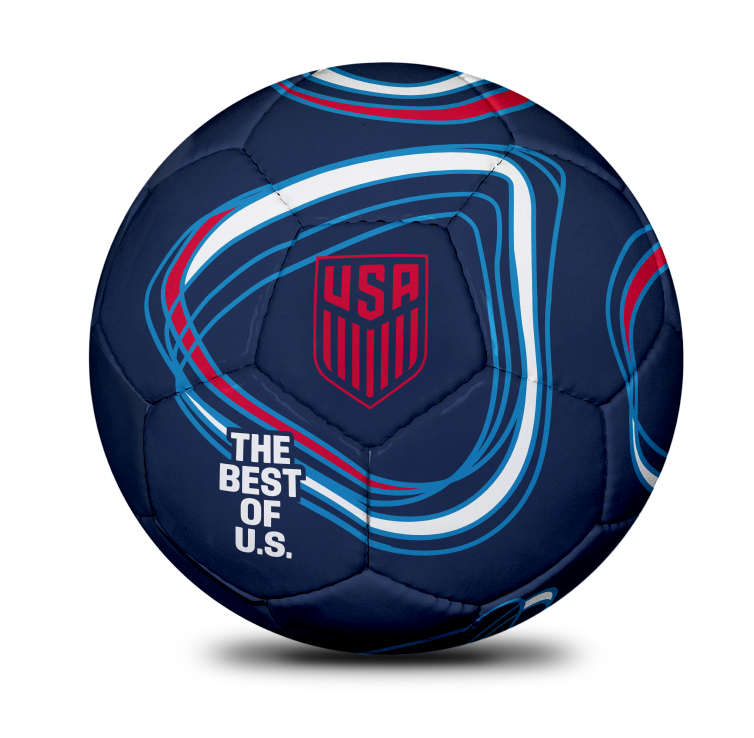 Franklin Sports USSF Dail Soccer Ball - Size 1 - Navy