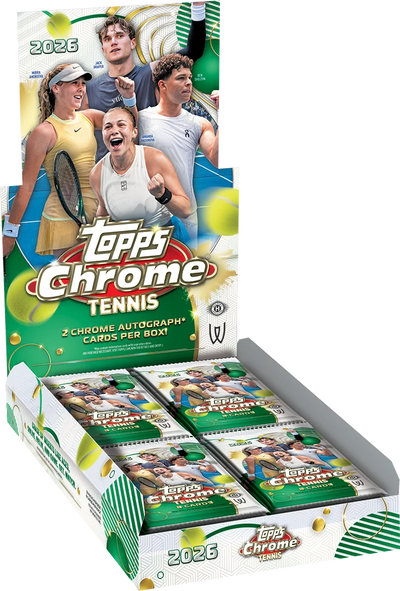 2026 Topps Chrome Tennis Hobby Box