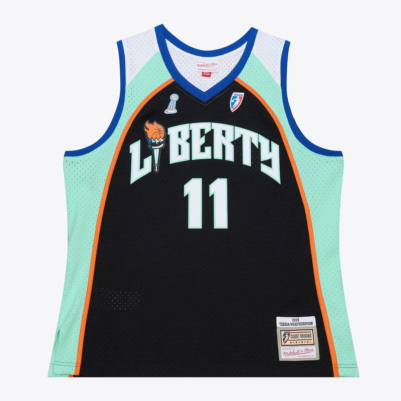 Mitchell & Ness Teresa Weatherspoon New York Liberty 1999 Black Swingman Jersey