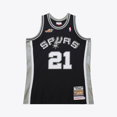 Mitchell & Ness Tim Duncan San Antonio Spurs Black 2000 NBA All-Star Authentic Jersey