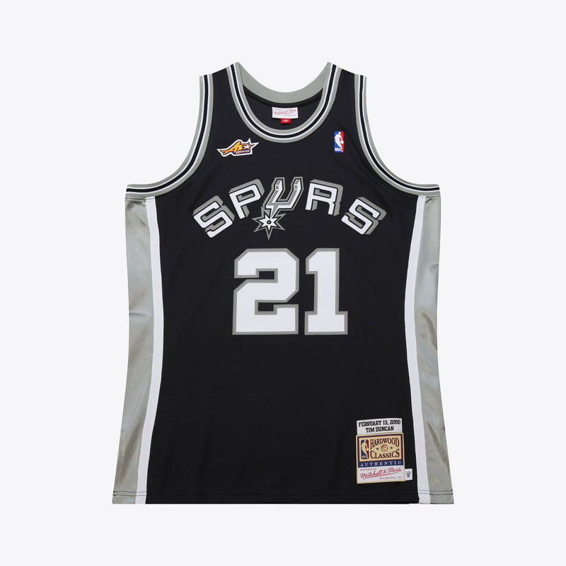 Mitchell & Ness Tim Duncan San Antonio Spurs Black 2000 NBA All-Star Authentic Jersey
