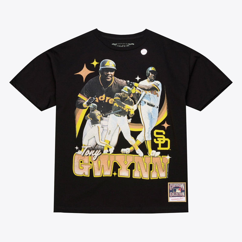 Mitchell & Ness Tony Gwynn San Diego Padres Black Legendary Collage T-Shirt