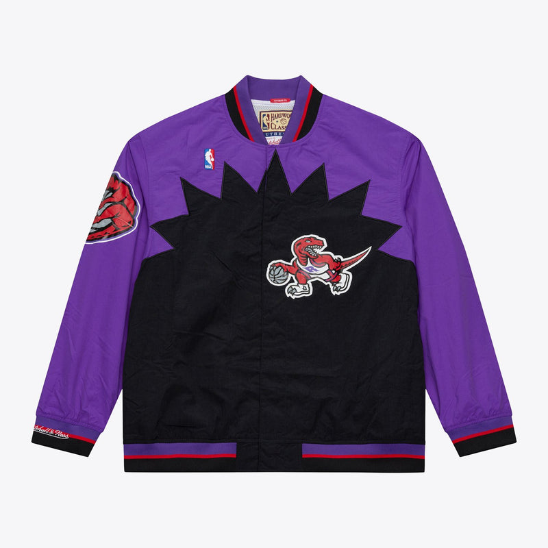 Mitchell & Ness Toronto Raptors 1995-96 Purple Authentic Full-Snap Warmup Jacket