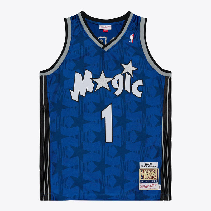Mitchell & Ness Tracy McGrady Orlando Magic 2000-01 Blue Authentic Jersey