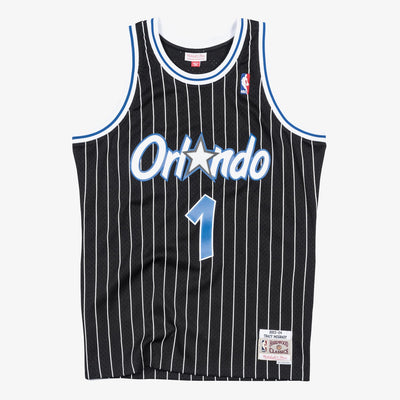 Mitchell & Ness Tracy McGrady Orlando Magic 2003-04 Black Swingman Player Jersey