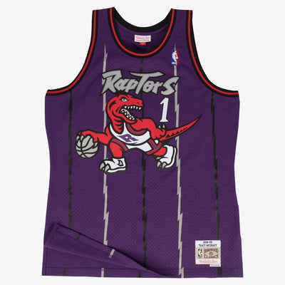 Mitchell & Ness Tracy McGrady Toronto Raptors 1998-99 Purple Swingman Player Jersey
