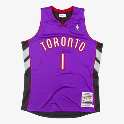 Mitchell & Ness Tracy McGrady Toronto Raptors 1999-00 Purple Authentic Jersey