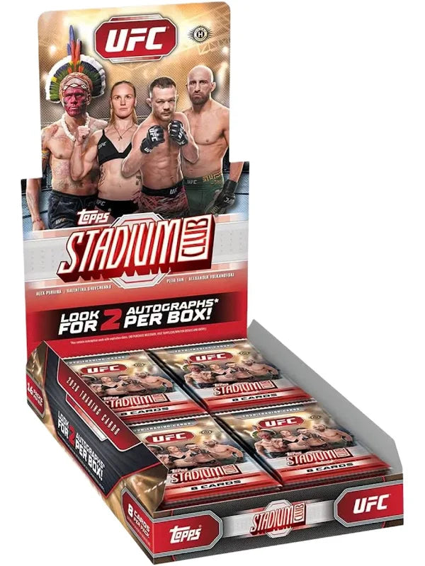 2026 Topps Stadium Club UFC Hobby Box
