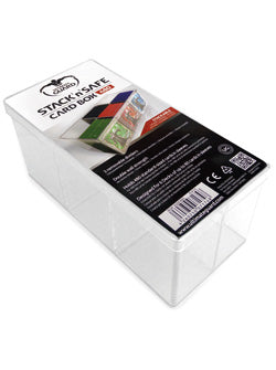 Ultimate Guard Stack'n'Safe Card Box 480 - Clear