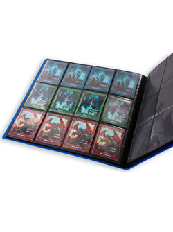 Ultimate Guard 12-Pocket QuadRow FlexXfolio Binder - Blue