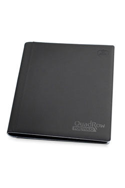 Ultimate Guard 12-Pocket QuadRow Portfolio XenoSkin - Black