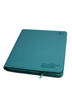 Ultimate Guard 12-Pocket QuadRow ZipFolio XenoSkin - Petrol Blue