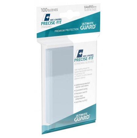 Ultimate Guard Precise-Fit Side-Loading Inner Sleeves - Standard Size (100 Count)