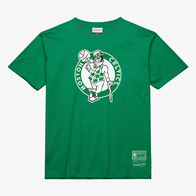 Boston Celtics Mitchell & Ness Unisex Hardwood Classics Arch T-Shirt - Kelly Green