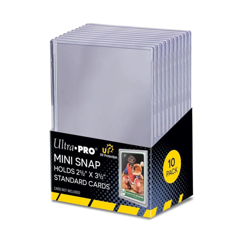 Ultra Pro UV Mini Snap Card Holders (10 Count) - Standard Size