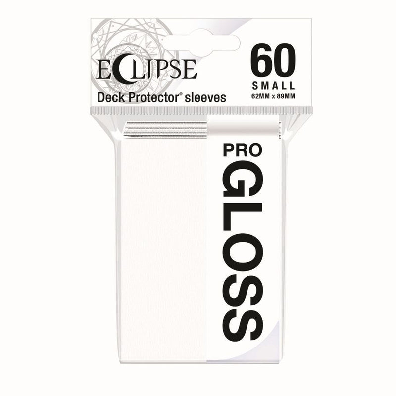 Ultra Pro Eclipse Gloss Small Sleeves (60 Count) - Arctic White